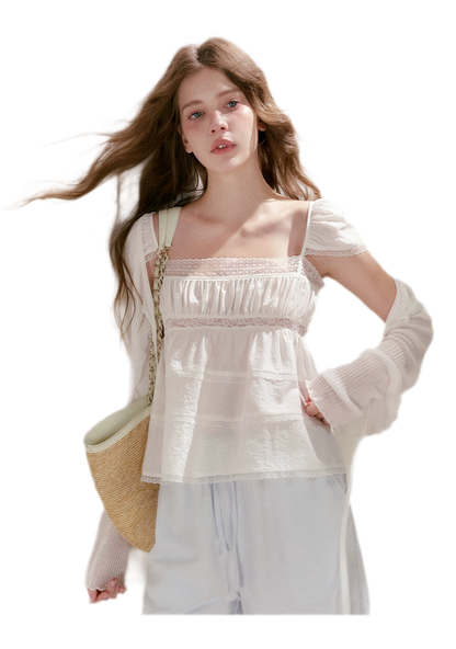 Lyocell Ribbed Tie-Front Cardigan