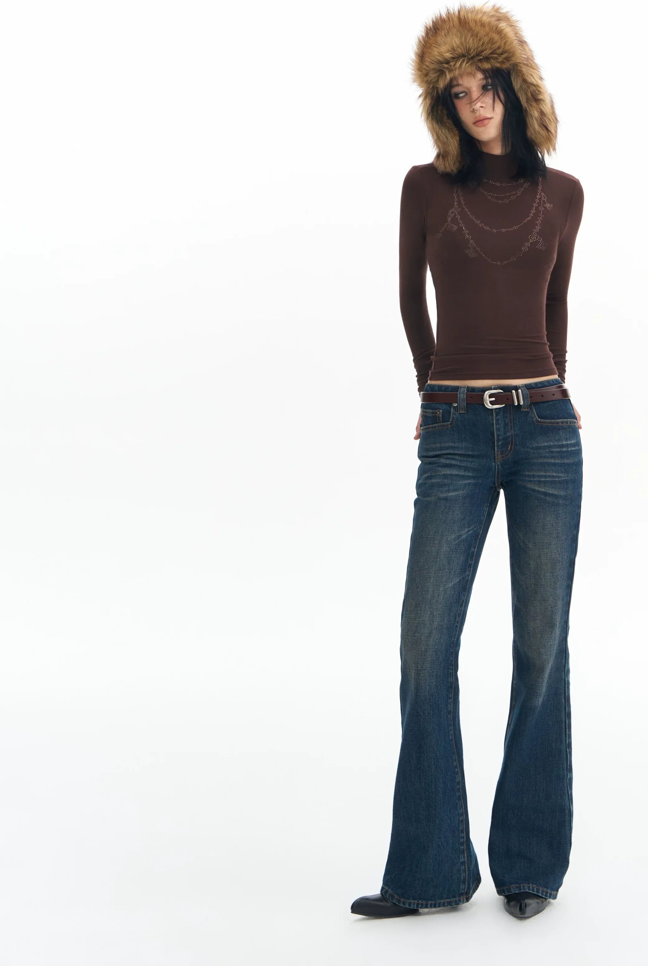 Vintage Micro-Flare Jeans
