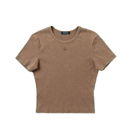 Vintage Silk Tee - Slim Fit Short Sleeve