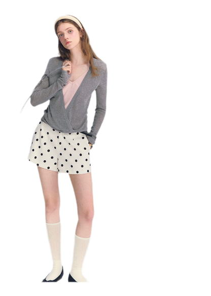 Lyocell Faux Two Knit