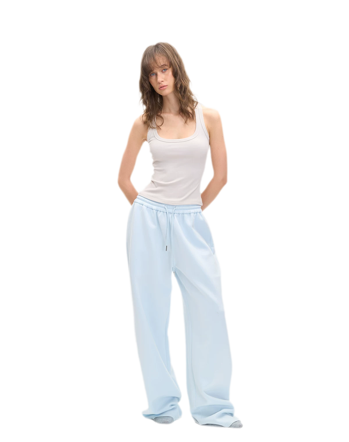 Ribbed U-Neck Cami