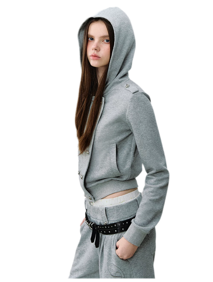 Hooded Knit Set
