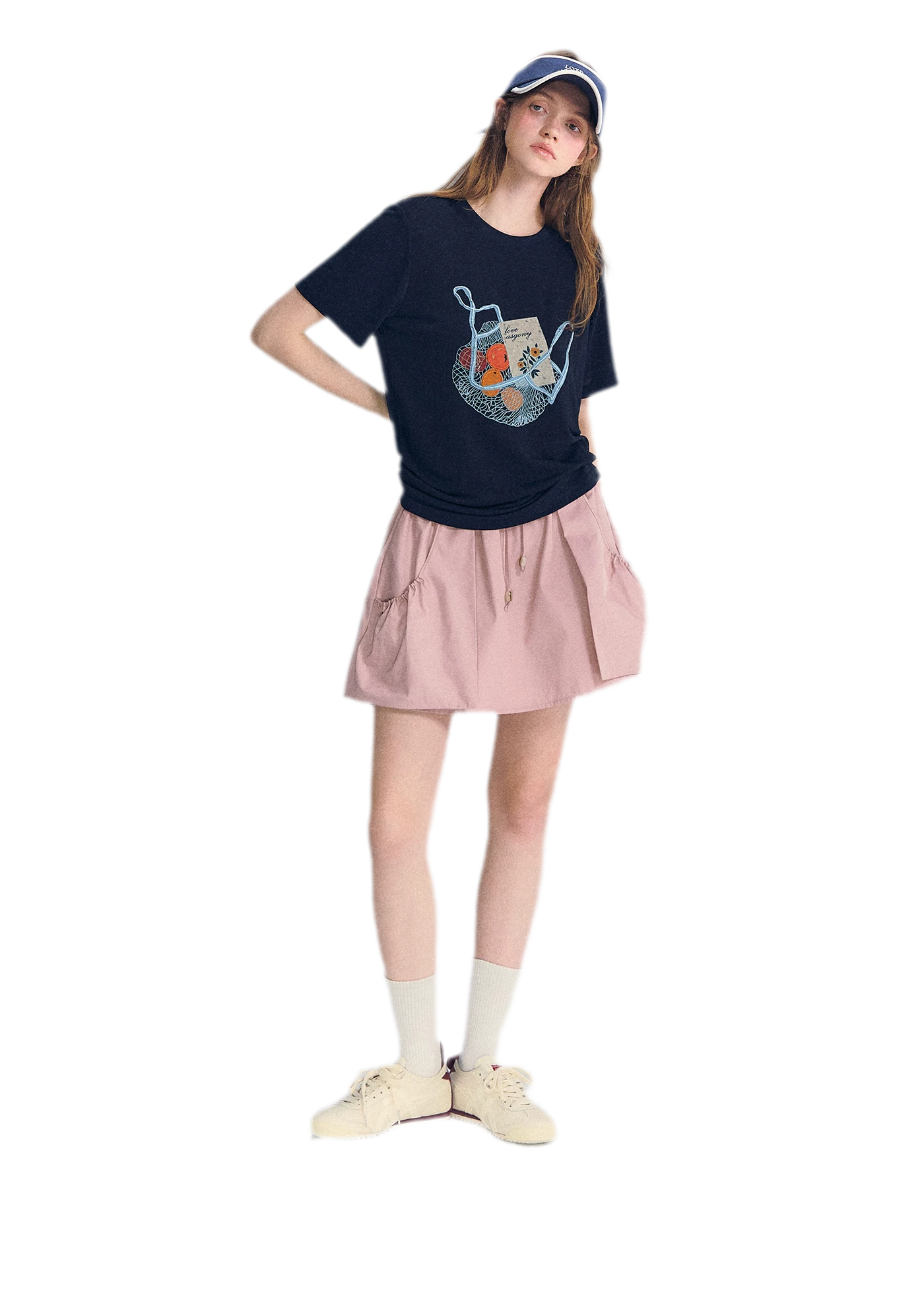 Fruit Embroidery Tee