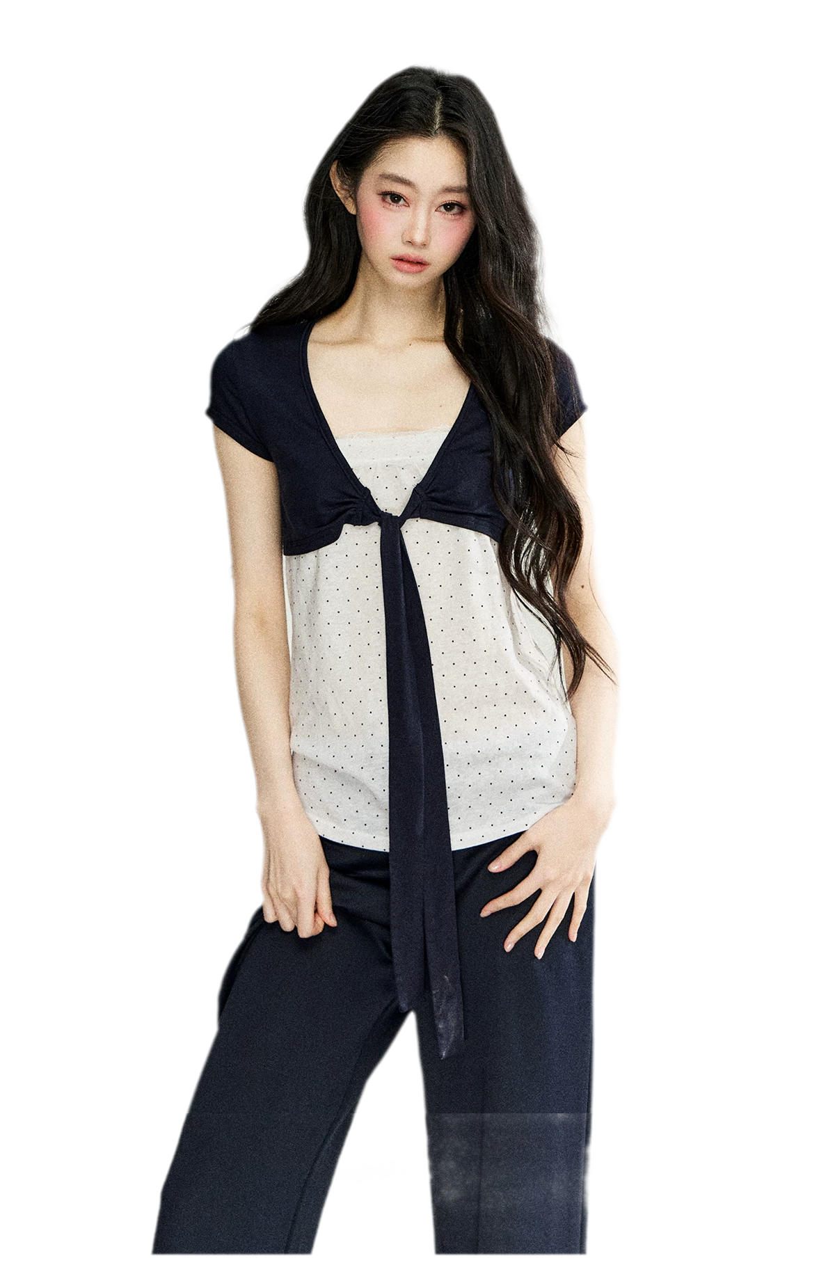 Polka Dot Knit Set