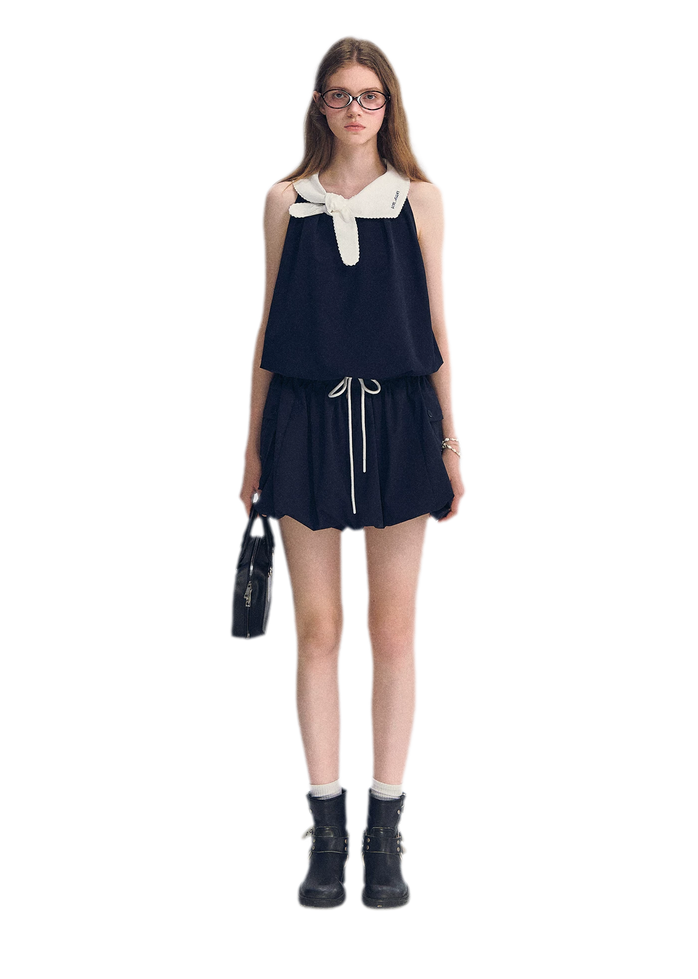 Rabbit Ear Peplum Top
