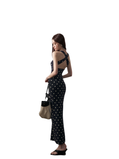 Polka Dot Twist Dress