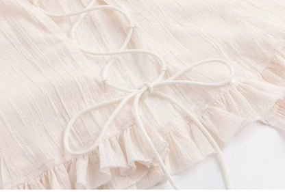 Gothic Ruffled Chiffon Shirt