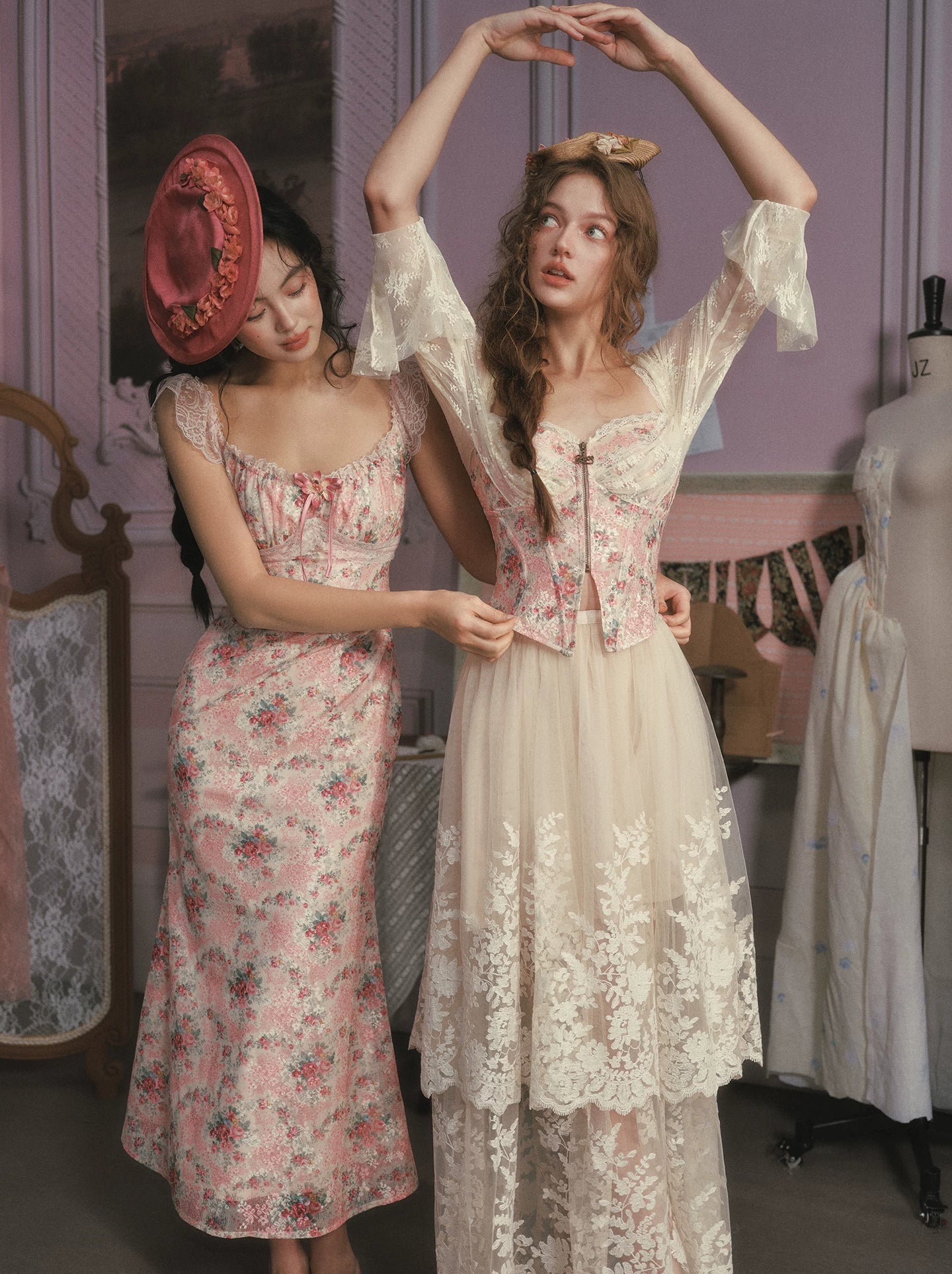 Rose Music Box Dress