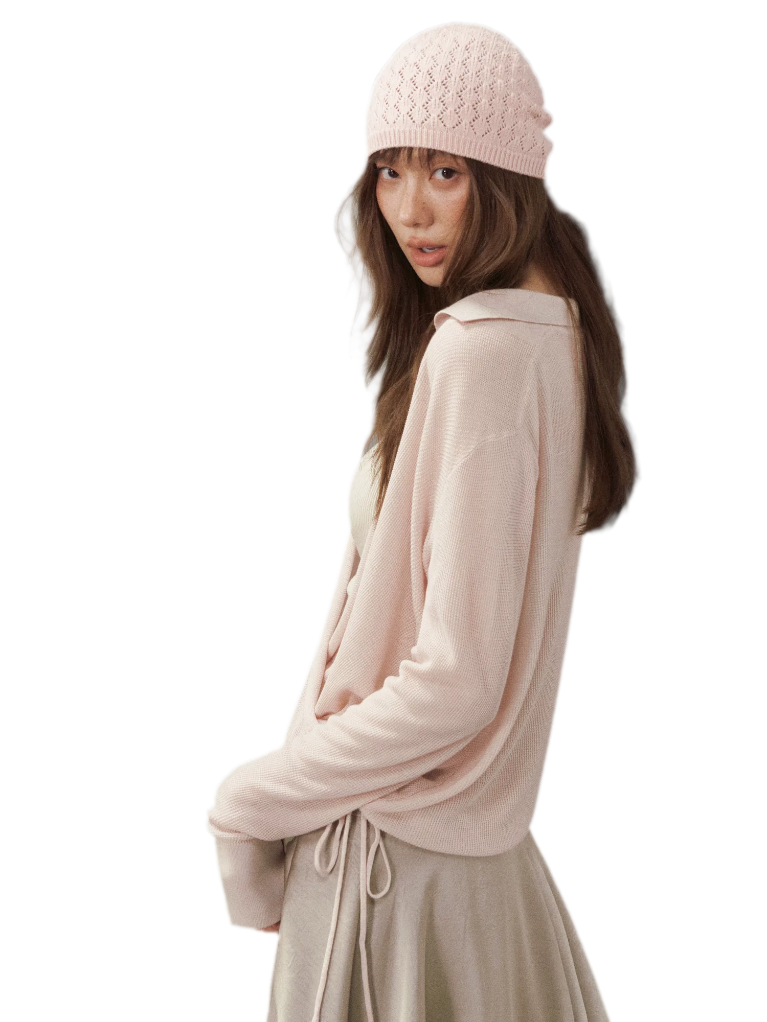 Silk Blend Knit Top