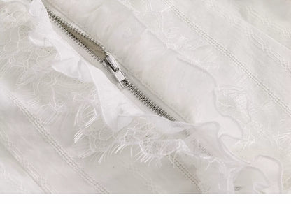 Punk Ruffle Lace Set