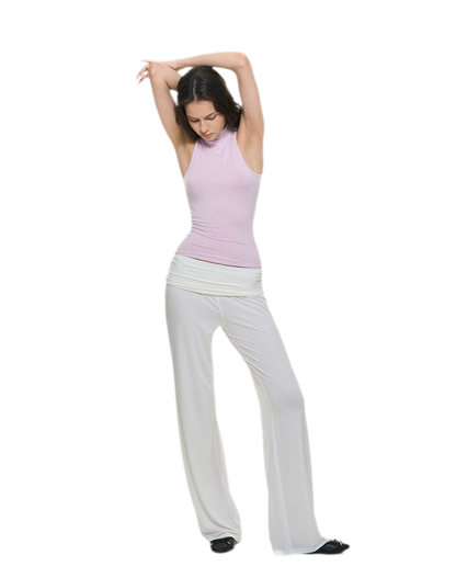 Knitted Semi-High Neck Vest
