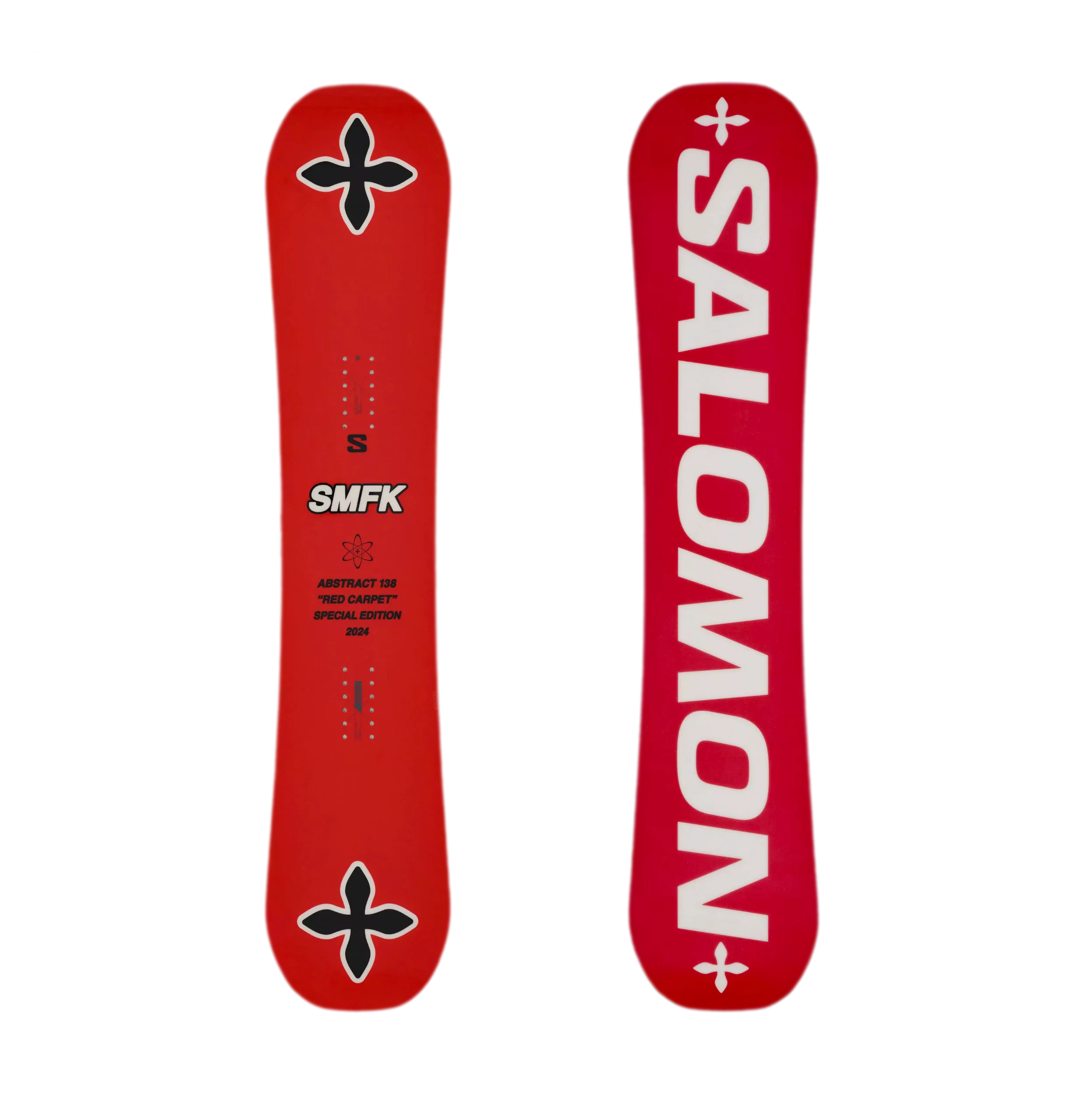 SMFK Abstract Grid Graphic Snowboard – DHL Express Shipping, Duties &amp; Taxes Included