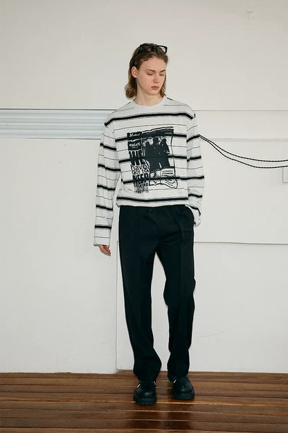 Micro-Stretch Straight-Leg TR Trousers