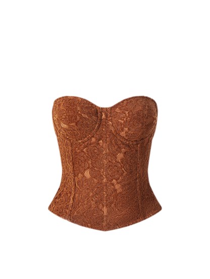 Amber Muse Lace Bustier