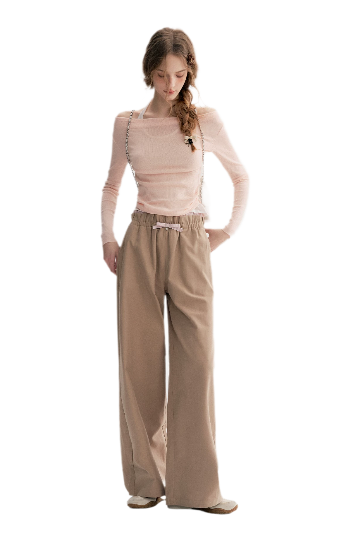 Lyocell Halter Knit Top