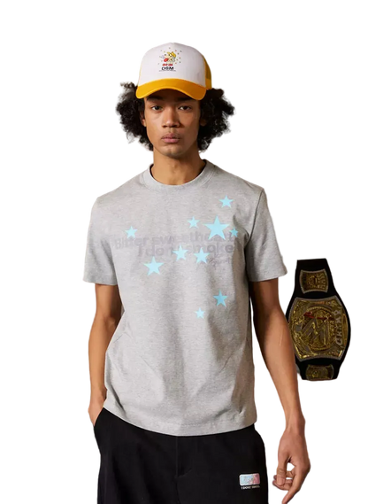 Star Print Short Sleeve T-Shirt