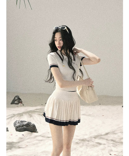 Crushed Moonlight Knit Set