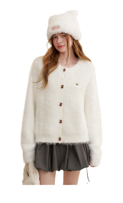 Snow Bear Knit Cardigan