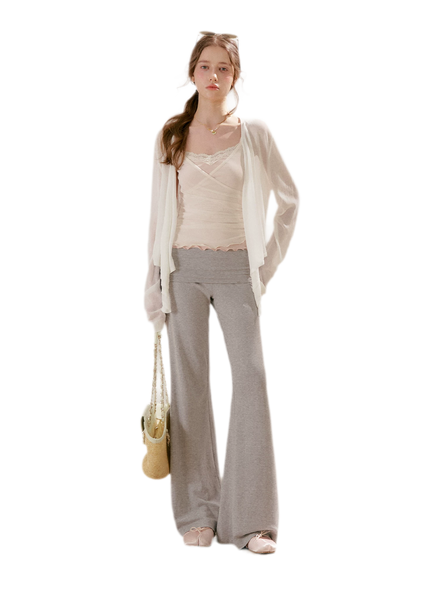 Sportique Knit Straight Pants
