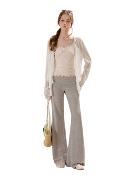 Sportique Knit Straight Pants