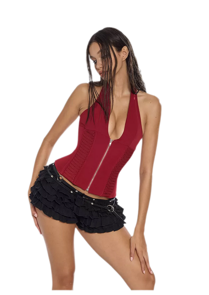 Ballet Layered Ruffle Shorts