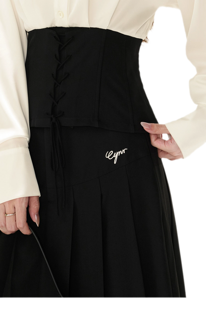 Anti-Wrinkle A-Line Skirt
