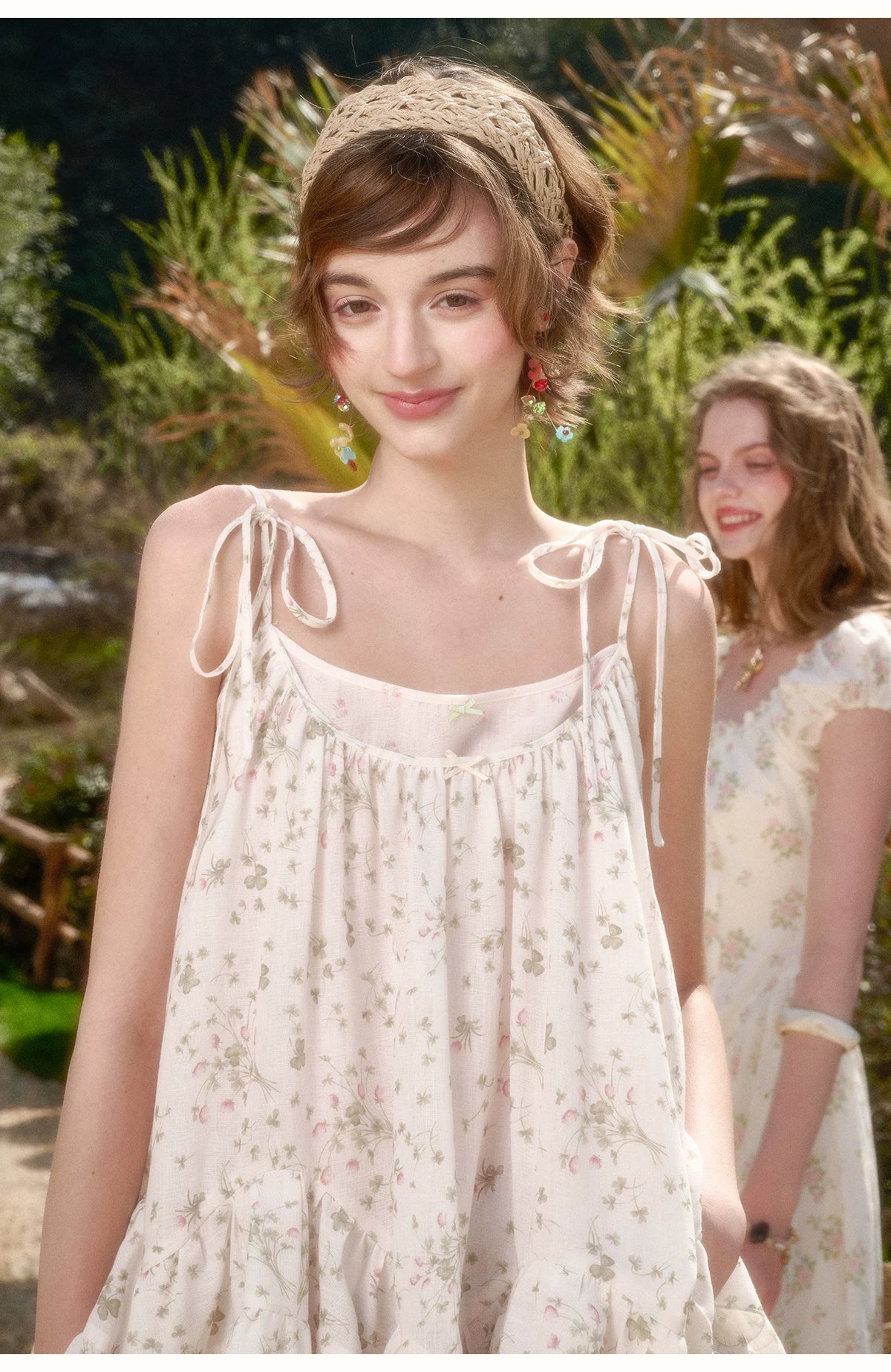 Pomegranate Floral Holiday Dress