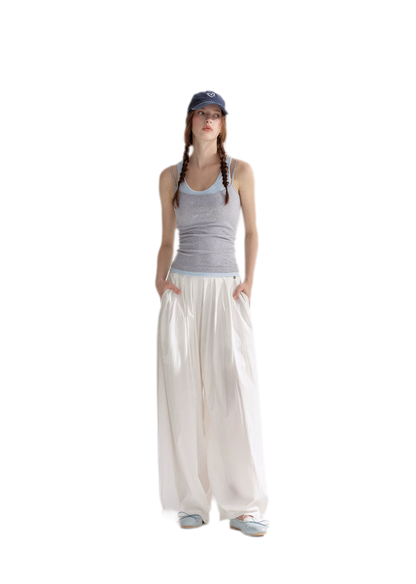 Pleated Balloon Relaxed Pants