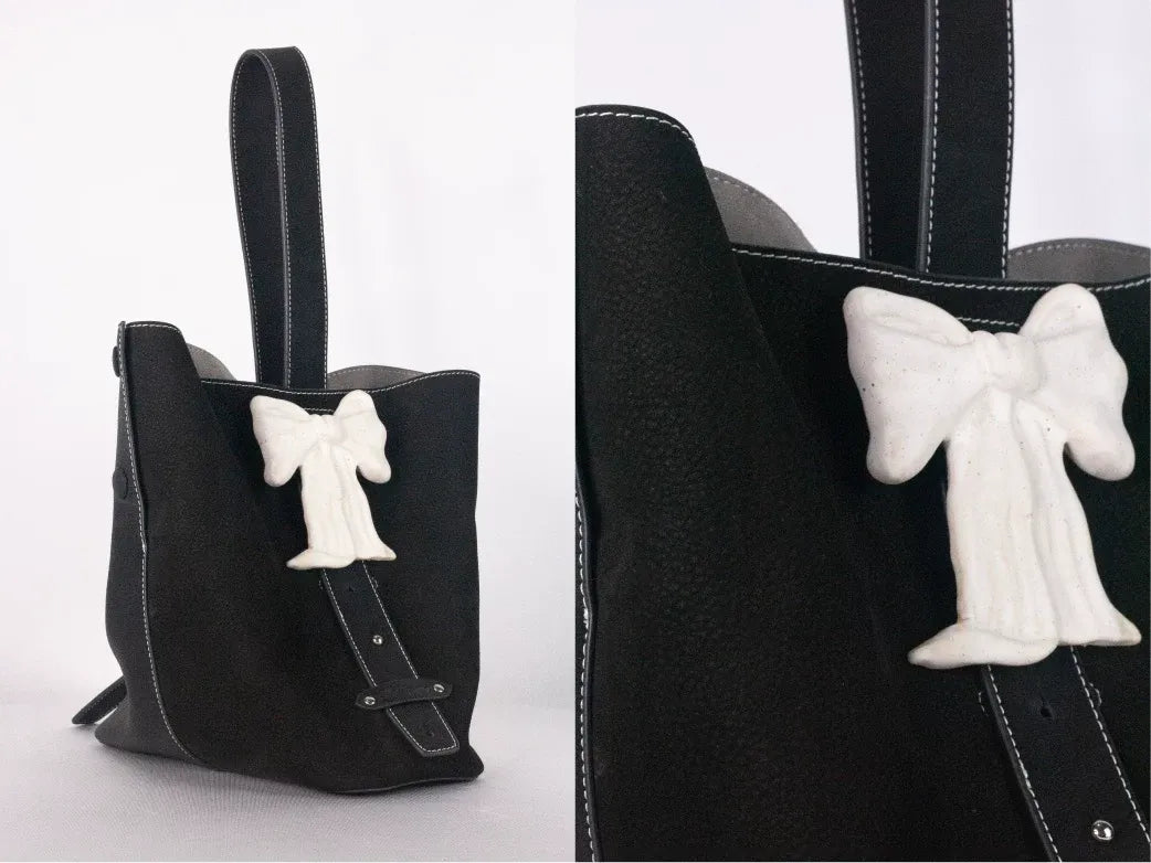 Ceramic Sculptural Transforming Bag