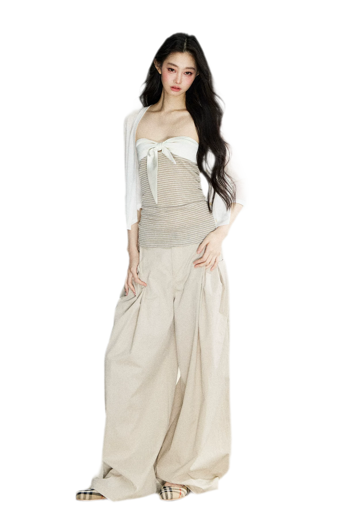 High Waist Wide Leg Pants