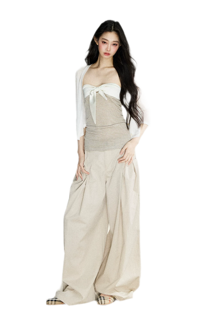 High Waist Wide Leg Pants