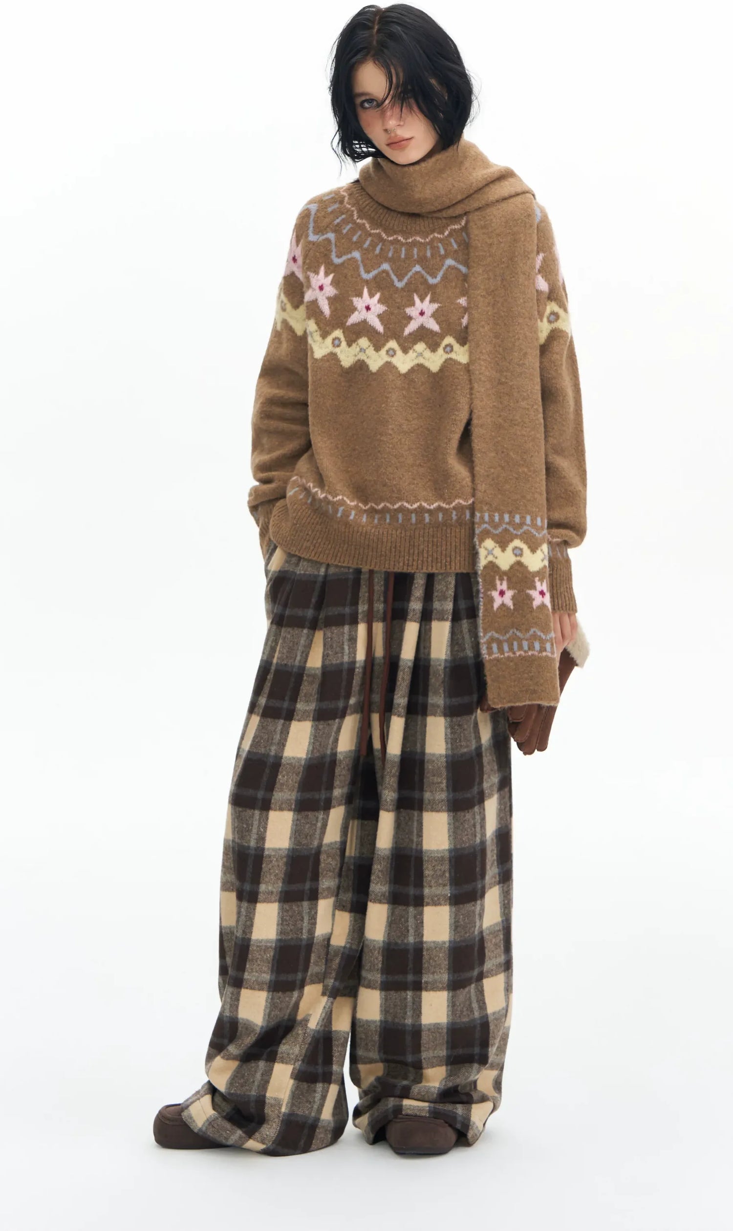 Fair Isle Wool Sweater