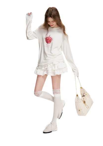 Sequin Apple T-Shirt