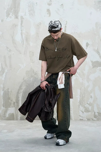 Cotton Oversized Printed T-Shirt