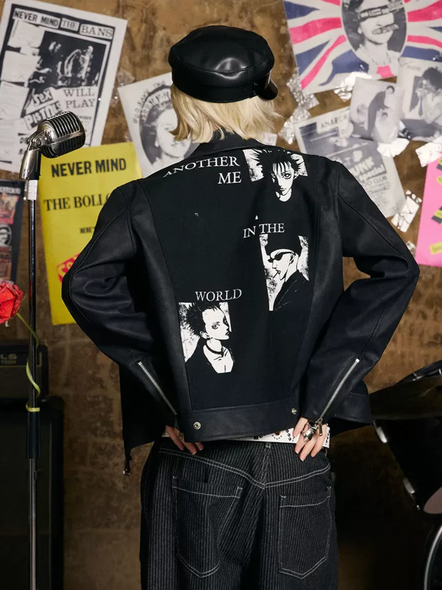 DSM X NANA Distressed Moto Jacket