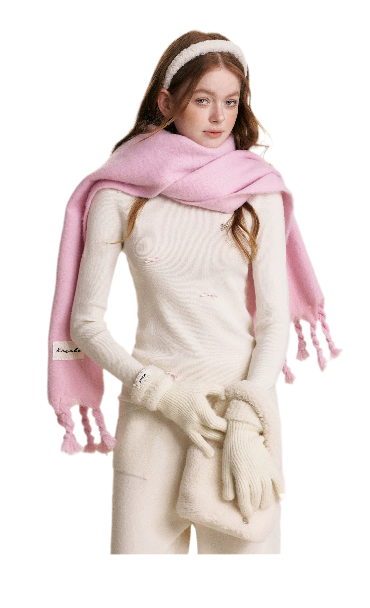 Winter Plush Long Scarf