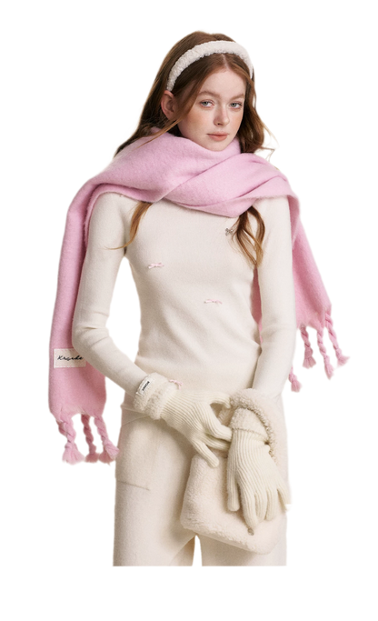 Winter Plush Long Scarf