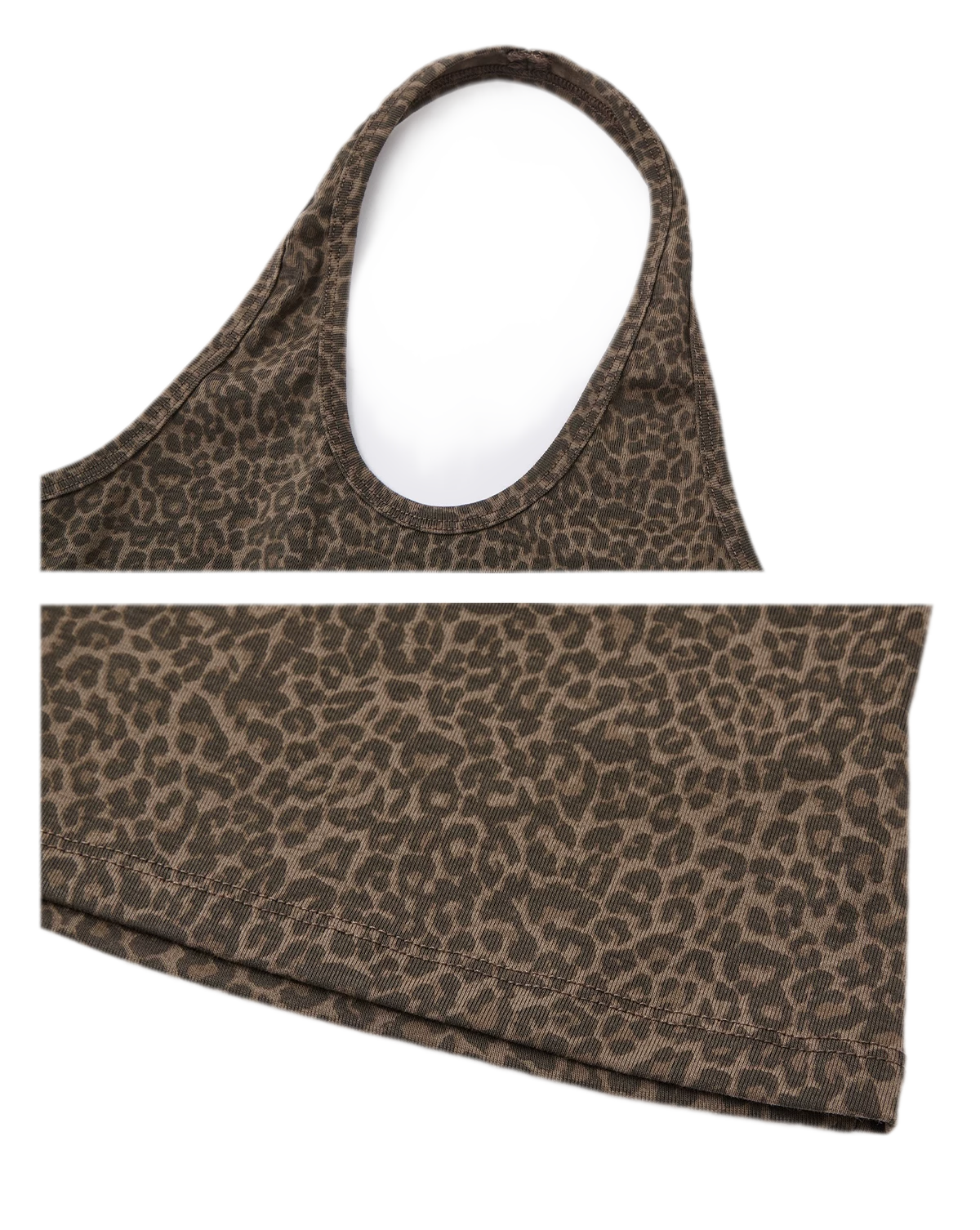 Leopard Layered Long-Sleeve T-Shirt
