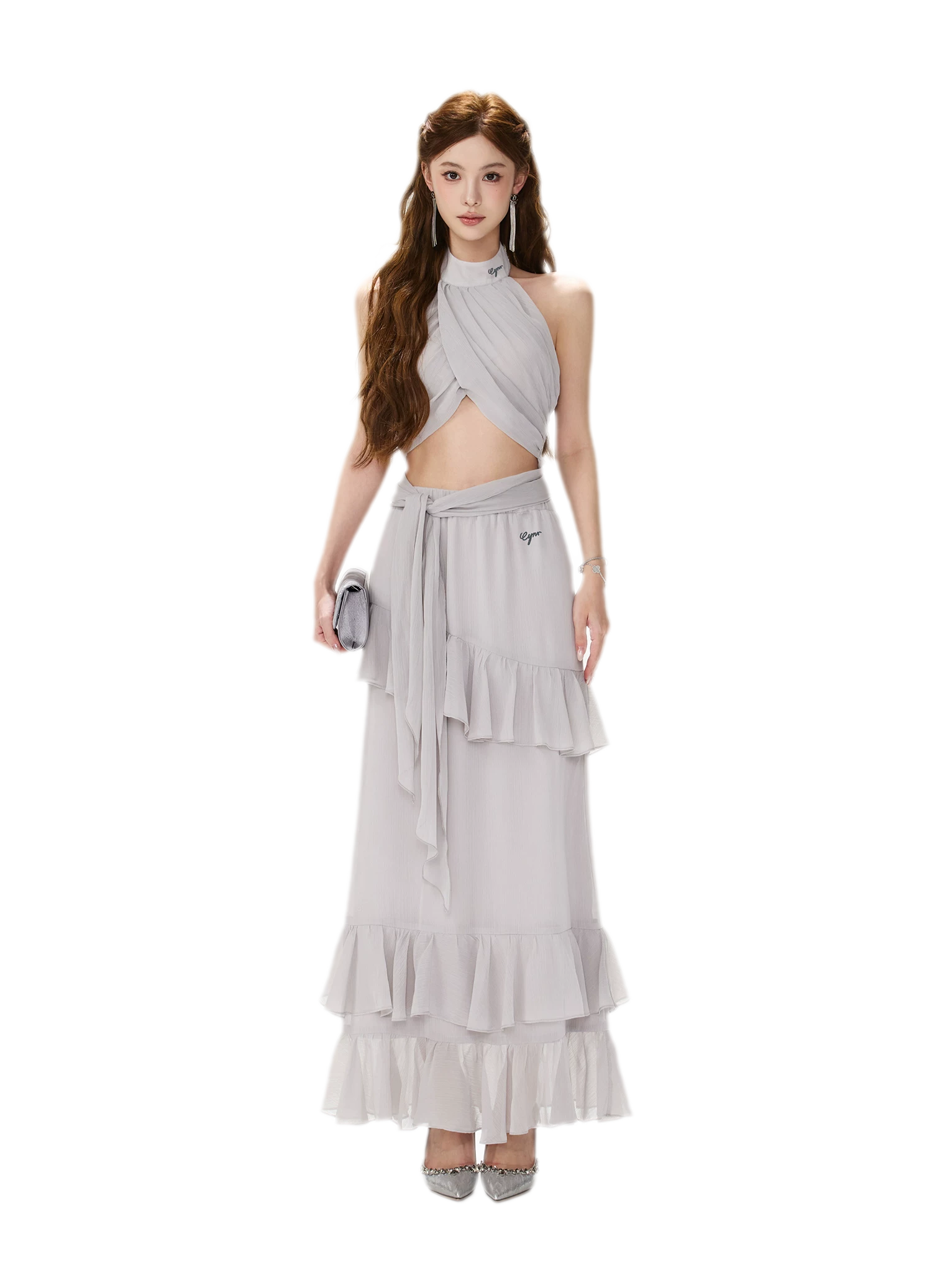 CYNR Ash Grey Halter Set – view 12
