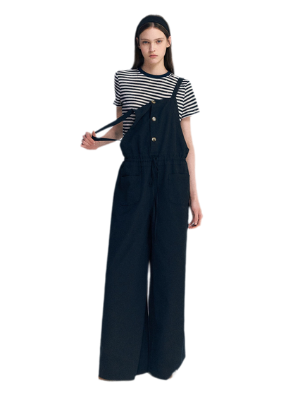 Drawstring Jumpsuit