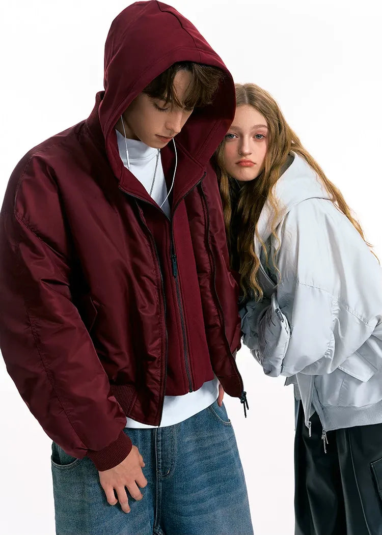 Down-Filled Detachable Puffer Jacket