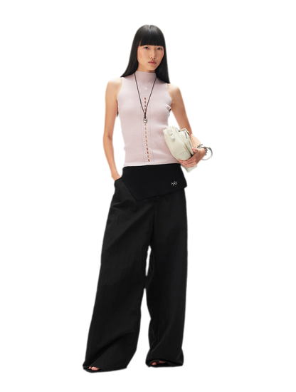 Ribbed Knit Slim Tank