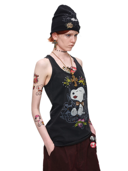 Vintage Graphic Tank Top