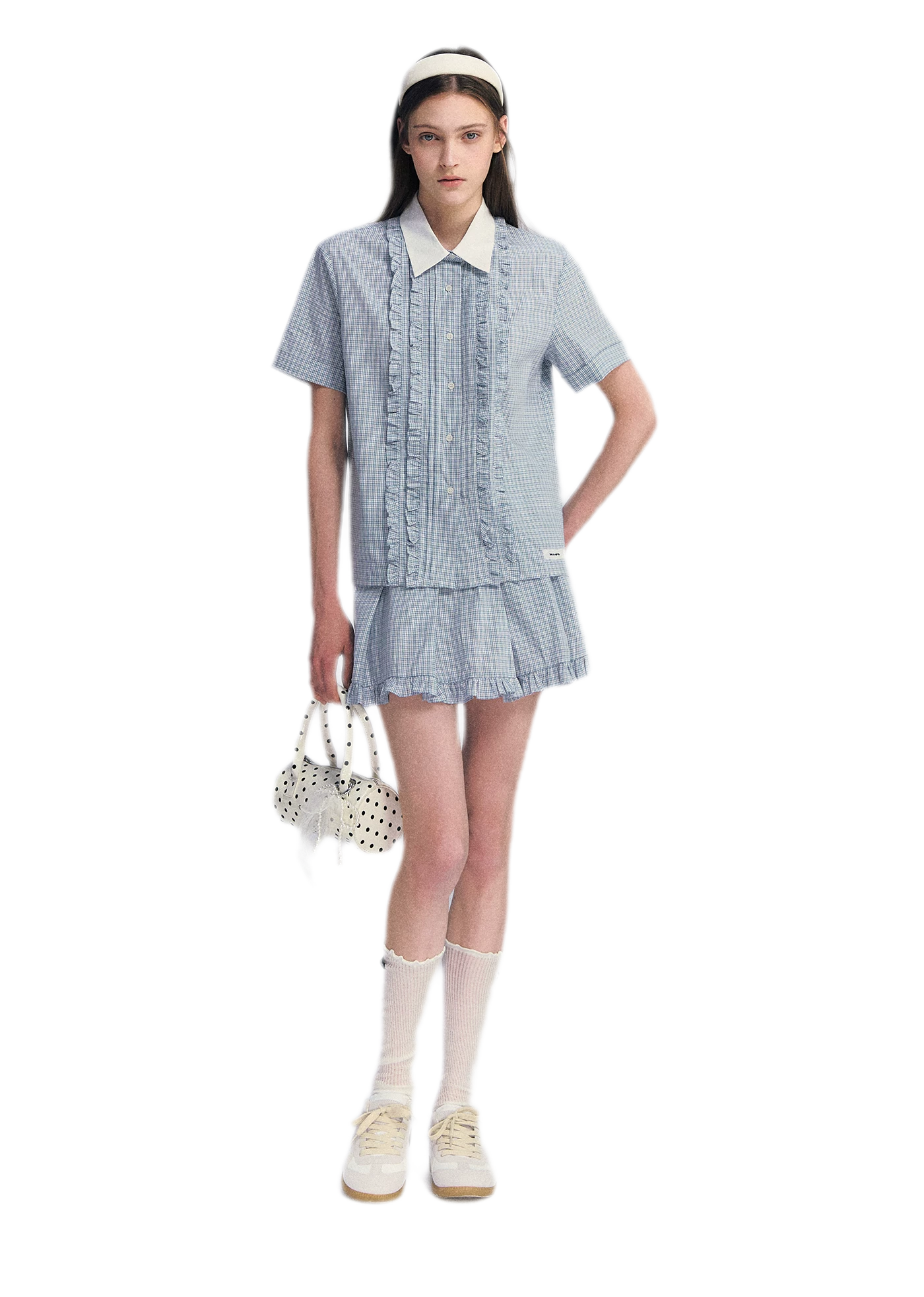 Blue Plaid Set