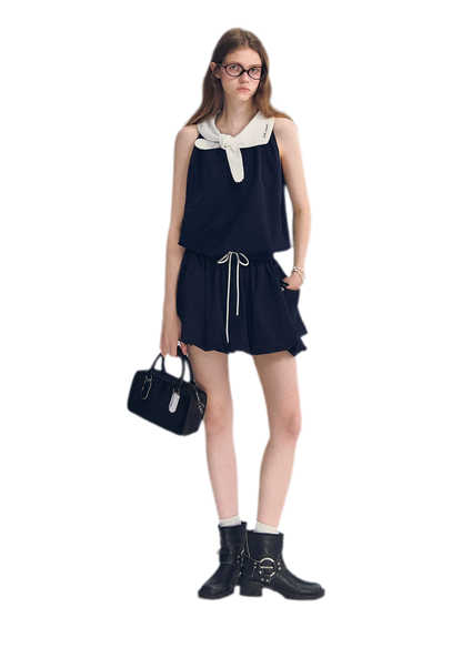 Rabbit Ear Peplum Top