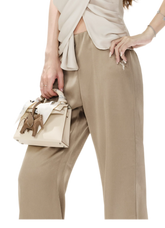 CYNR Satin Drape Flare Pants – view 11