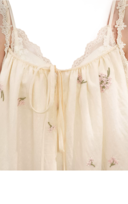 Lace Embroidered Camisole
