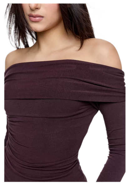Square Neck Ruched Top