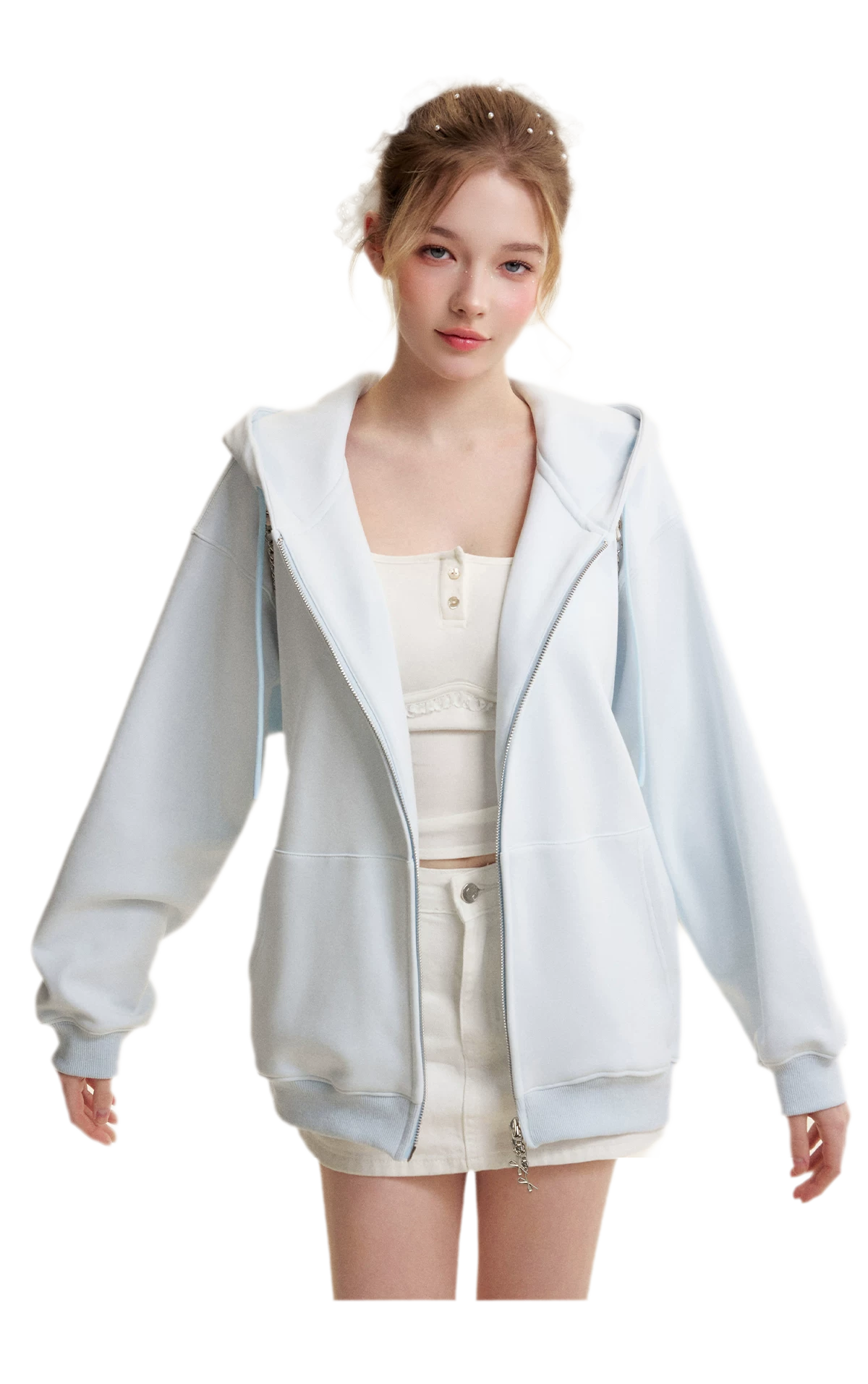 Organic Fleece Hooded Hoodie