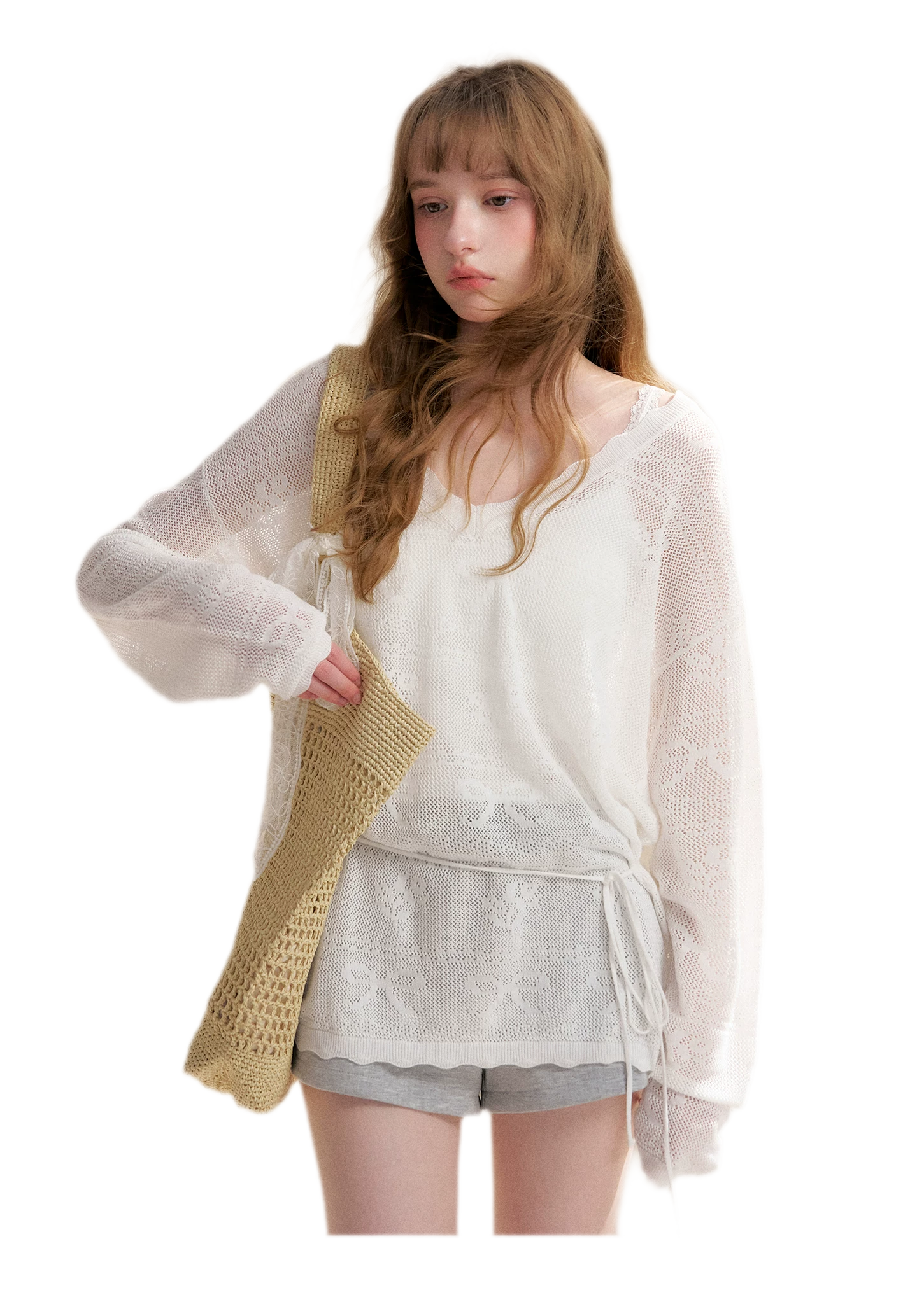 Lyocell Jacquard Cloud Knit
